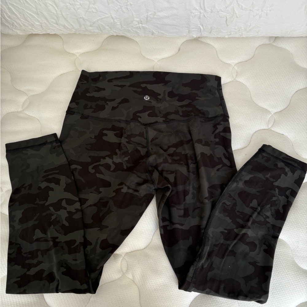 lululemon athletica Black Camouflage Joggers